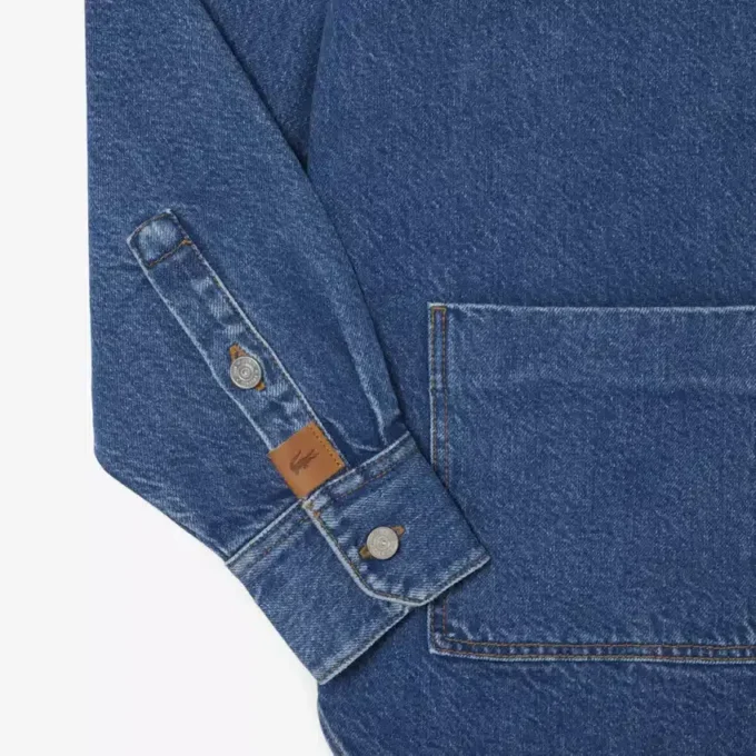 Oversized denimskjorta för dam Oversized denimskjorta för dam