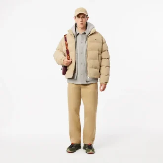 Oversized flanellskjorta för herr