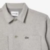 Oversized flanellskjorta för herr