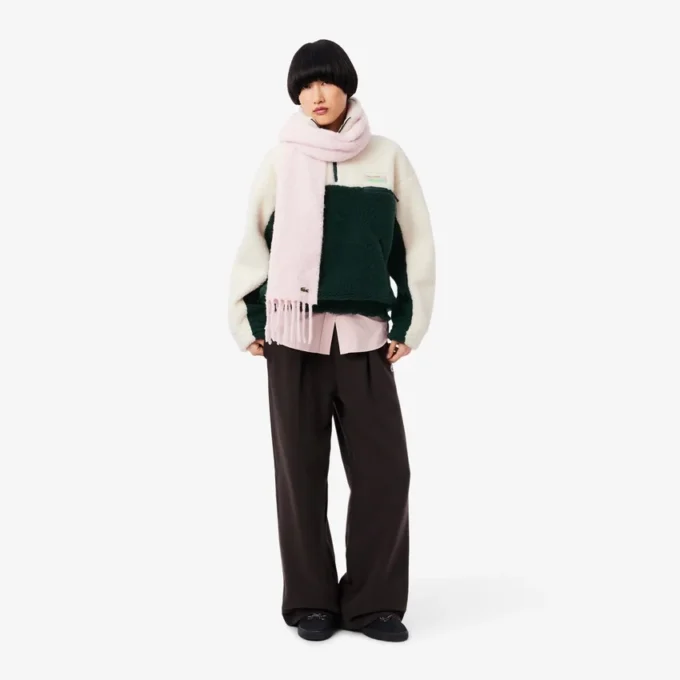 Oversized fleecesweatshirt med hög hals för dam Oversized fleecesweatshirt med hög hals för dam