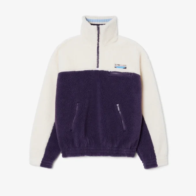 Oversized fleecesweatshirt med hög hals för dam Oversized fleecesweatshirt med hög hals för dam
