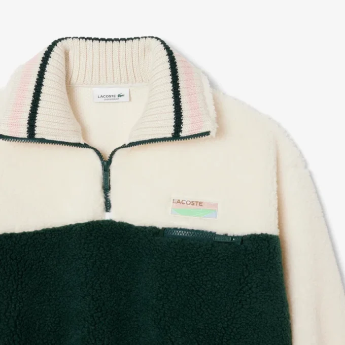 Oversized fleecesweatshirt med hög hals för dam Oversized fleecesweatshirt med hög hals för dam