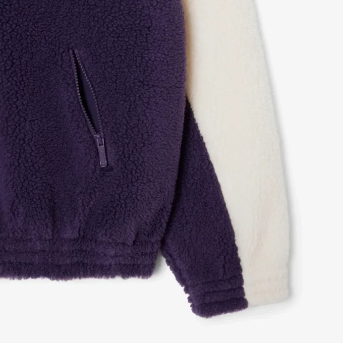Oversized fleecesweatshirt med hög hals för dam Oversized fleecesweatshirt med hög hals för dam