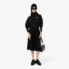 Oversized hoodie med logo för dam Oversized hoodie med logo för dam
