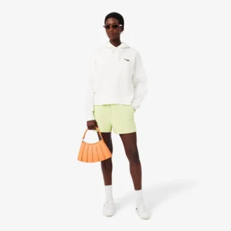 Oversized hoodie med logo för dam
