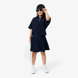 Oversized Piqua-pikétröja för flickor