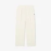 Oversized plisserade flanellbyxor för dam Oversized plisserade flanellbyxor för dam