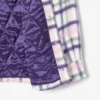 Oversized quiltad ylleöverskjorta för dam Oversized quiltad ylleöverskjorta för dam