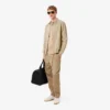 Oversized rutig overshirt i tjock bomull för herr Oversized rutig overshirt i tjock bomull för herr