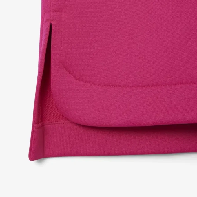 Oversized satinpikétröja med Runway-märke Oversized satinpikétröja med Runway-märke