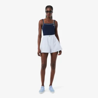 Oversized shorts i linneblandning