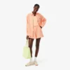 Oversized shorts i linneblandning
