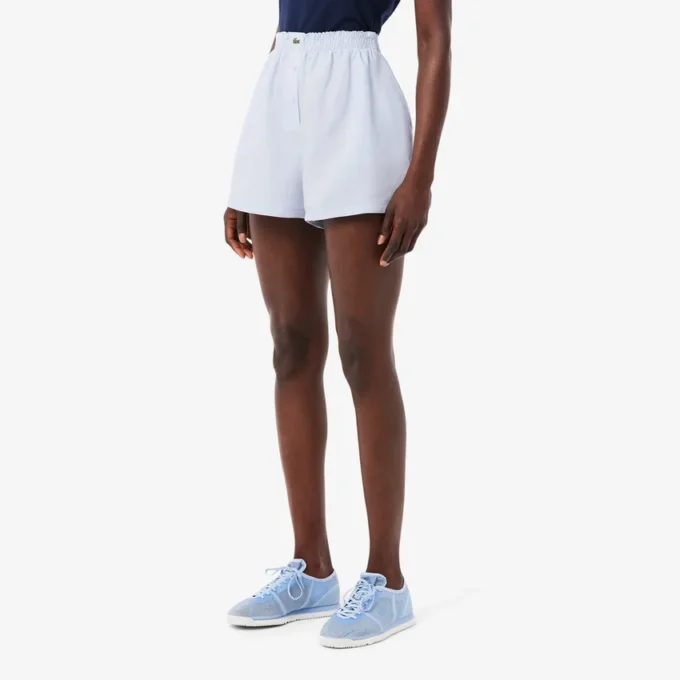 Oversized shorts i linneblandning