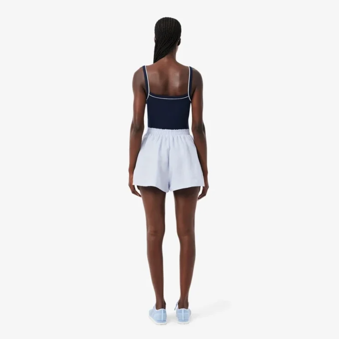 Oversized shorts i linneblandning