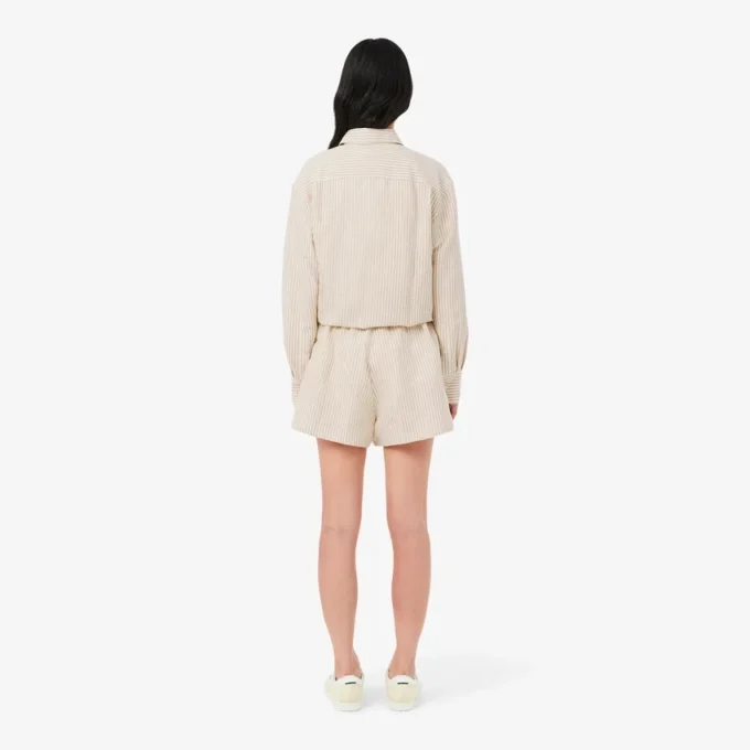 Oversized shorts i linneblandning Oversized shorts i linneblandning