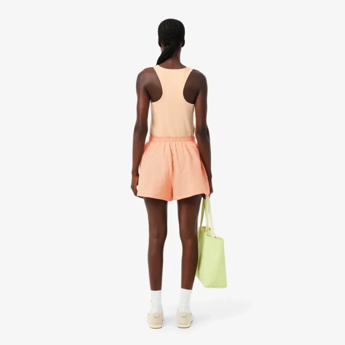 Oversized shorts i linneblandning