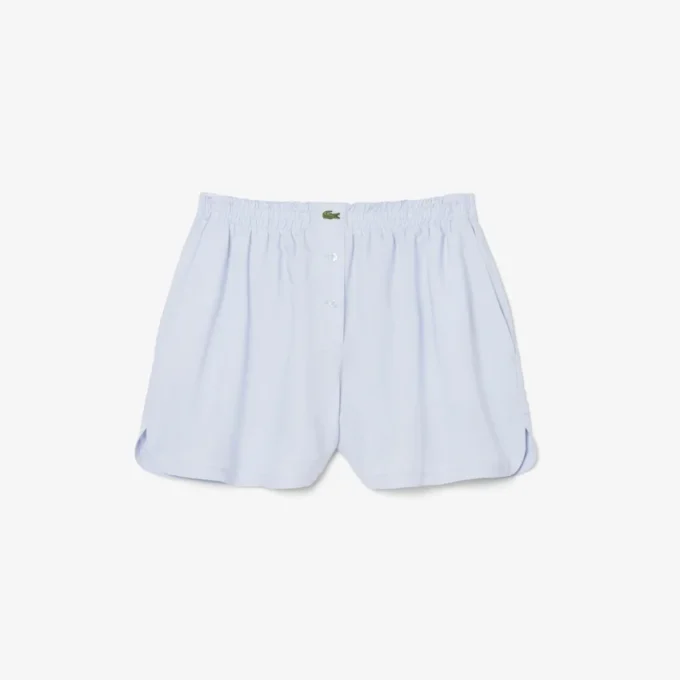 Oversized shorts i linneblandning