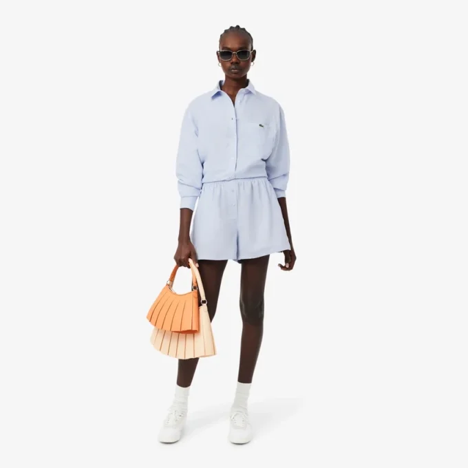 Oversized skjorta i linneblandning Oversized skjorta i linneblandning