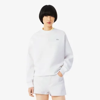 Oversized-Sweatshirt i dubbelsidig jersey