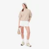 Oversized-Sweatshirt i dubbelsidig jersey Oversized-Sweatshirt i dubbelsidig jersey