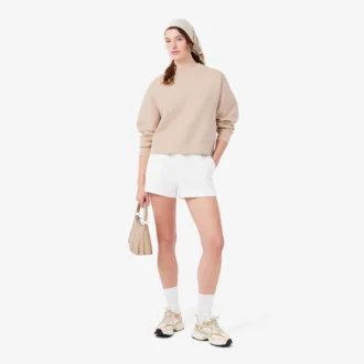 Oversized-Sweatshirt i dubbelsidig jersey