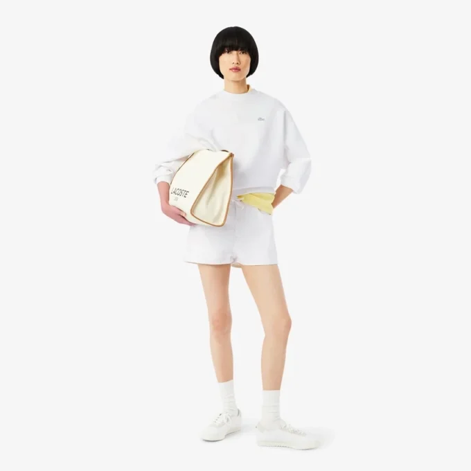 Oversized-Sweatshirt i dubbelsidig jersey Oversized-Sweatshirt i dubbelsidig jersey