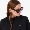 Oversized-Sweatshirt i dubbelsidig jersey Oversized-Sweatshirt i dubbelsidig jersey