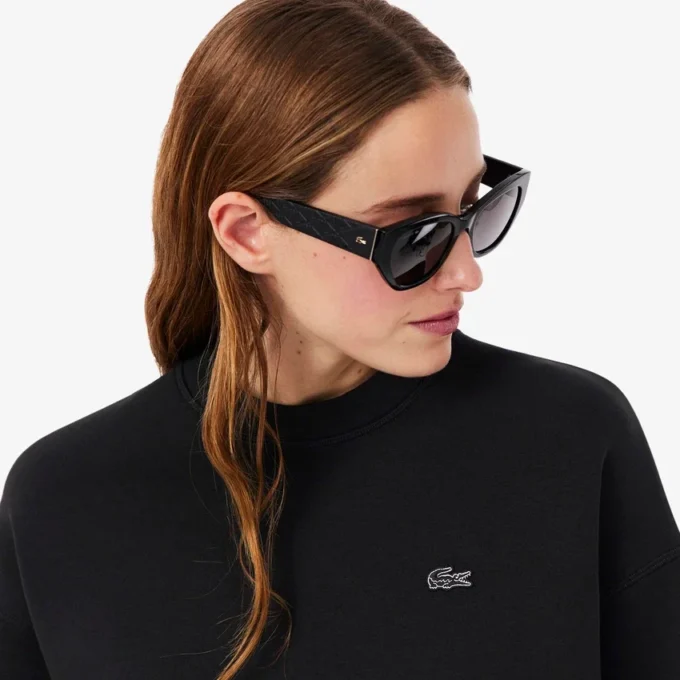 Oversized-Sweatshirt i dubbelsidig jersey Oversized-Sweatshirt i dubbelsidig jersey