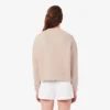 Oversized-Sweatshirt i dubbelsidig jersey Oversized-Sweatshirt i dubbelsidig jersey