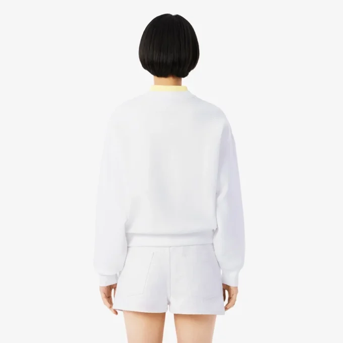 Oversized-Sweatshirt i dubbelsidig jersey Oversized-Sweatshirt i dubbelsidig jersey