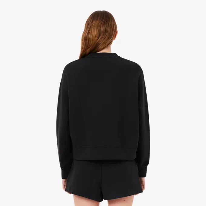 Oversized-Sweatshirt i dubbelsidig jersey Oversized-Sweatshirt i dubbelsidig jersey