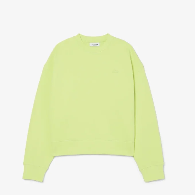 Oversized-Sweatshirt i dubbelsidig jersey Oversized-Sweatshirt i dubbelsidig jersey