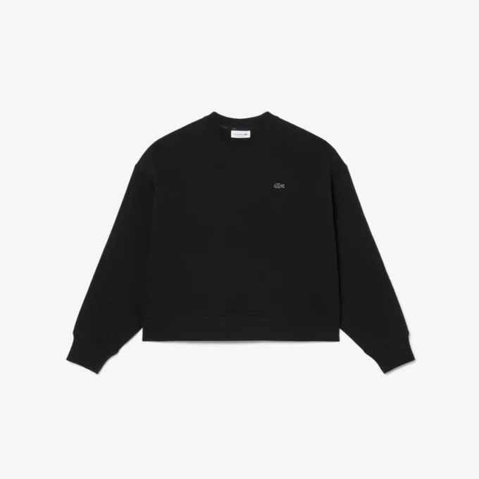 Oversized-Sweatshirt i dubbelsidig jersey Oversized-Sweatshirt i dubbelsidig jersey