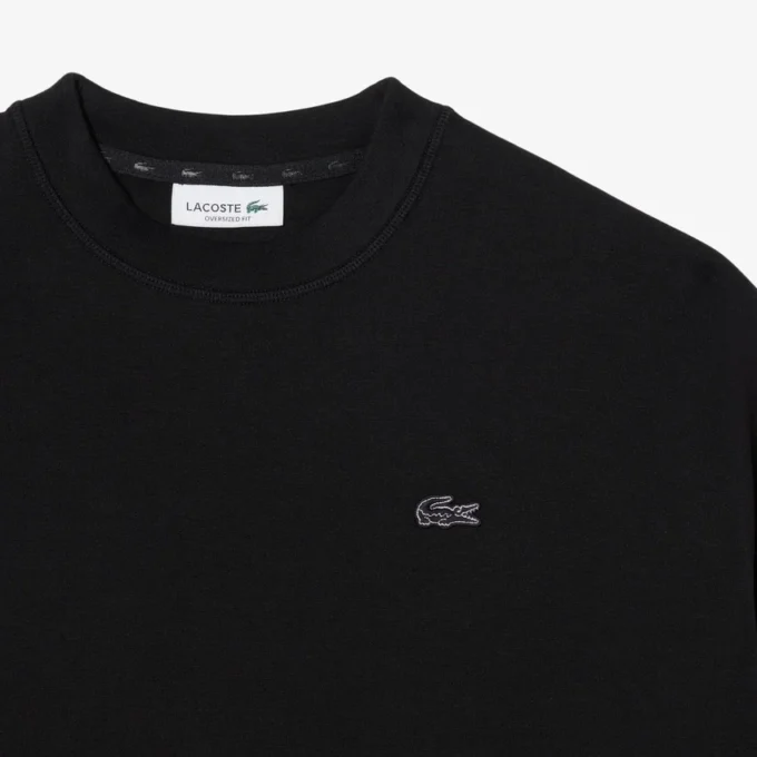 Oversized-Sweatshirt i dubbelsidig jersey Oversized-Sweatshirt i dubbelsidig jersey