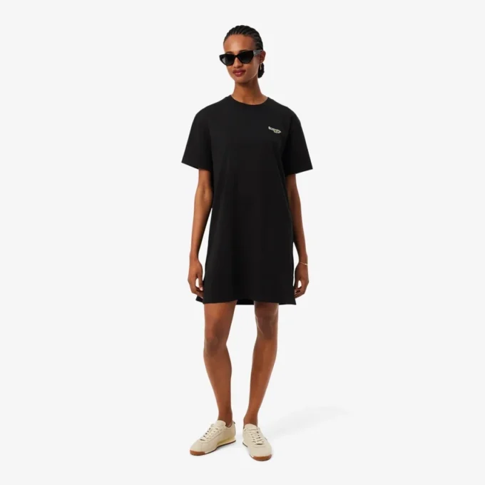 Oversized T-shirtklänning i bomull
