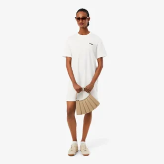 Oversized T-shirtklänning i bomull