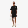 Oversized T-shirtklänning i bomull