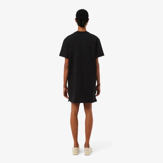 Oversized T-shirtklänning i bomull