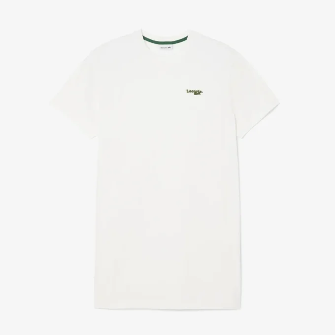 Oversized T-shirtklänning i bomull Oversized T-shirtklänning i bomull