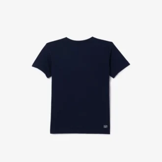 Oversized teknisk Tennis-T-shirt i bomull för barn
