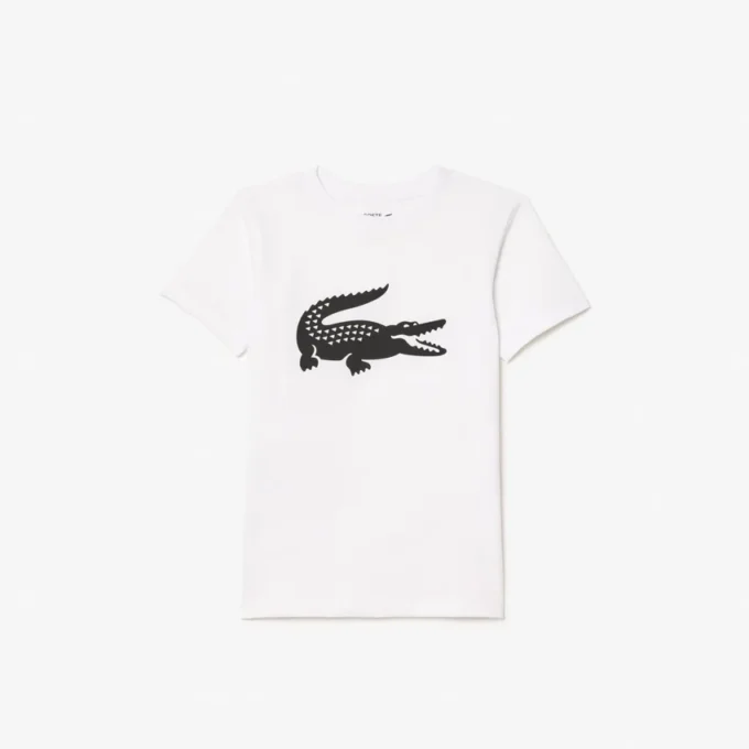 Oversized teknisk Tennis-T-shirt i bomull för barn Oversized teknisk Tennis-T-shirt i bomull för barn