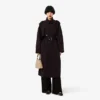 Oversized trenchcoat i ullblandning Oversized trenchcoat i ullblandning