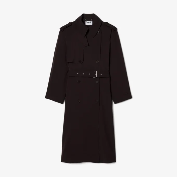 Oversized trenchcoat i ullblandning Oversized trenchcoat i ullblandning