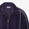 Oversized velour Sweatshirt med dragkedja för dam Oversized velour Sweatshirt med dragkedja för dam