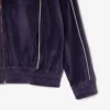 Oversized velour Sweatshirt med dragkedja för dam Oversized velour Sweatshirt med dragkedja för dam