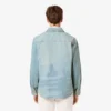 Overskjorta i denim med landskapsmotiv för herr Overskjorta i denim med landskapsmotiv för herr