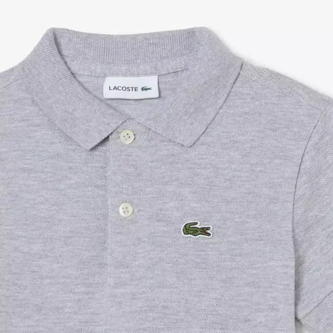 Petit Piqué-pikétröja för pojkar