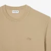 Petit Piqua-T-shirt för herr med ribbad hals Petit Piqua-T-shirt för herr med ribbad hals