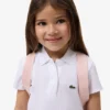 Pikétröja med vågig krage för flickor Pikétröja med vågig krage för flickor
