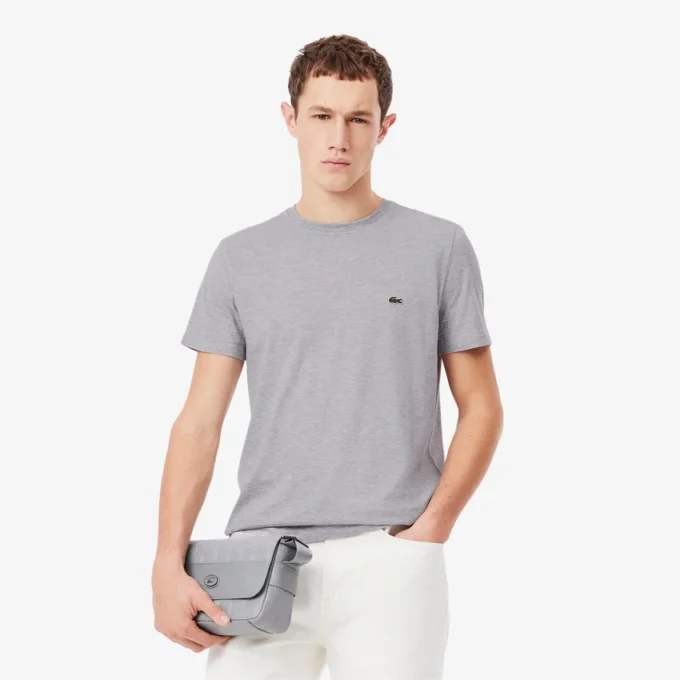 Pima-bomullst-shirt för herr